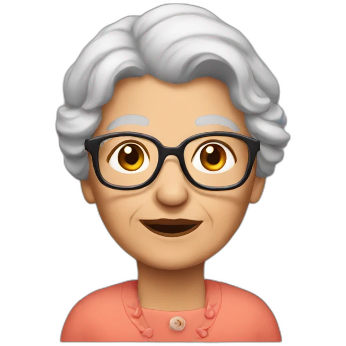 Granny emoji