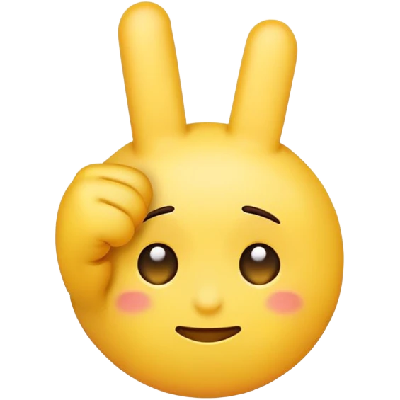 shy emoji with middle finger  emoji