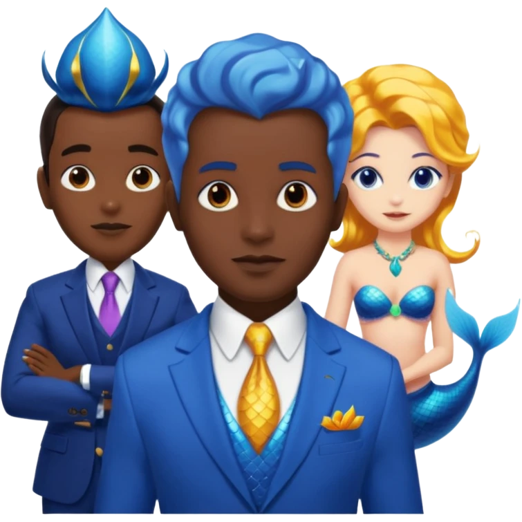 🕴️🧞‍♂️🧜🏻‍♀️ emoji