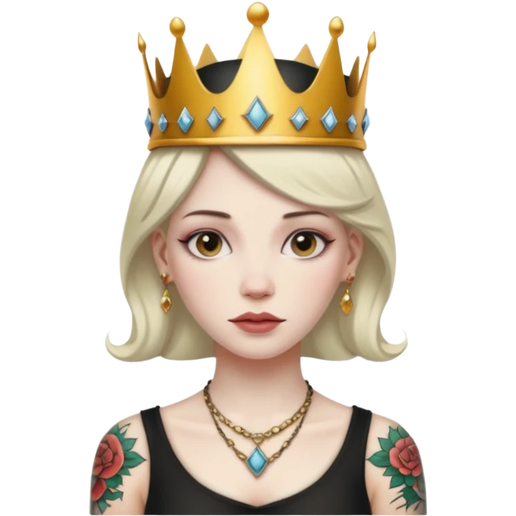 Tattooed princesses emoji