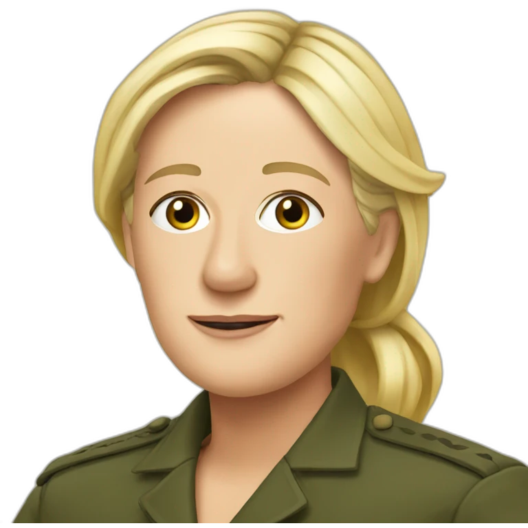 Marine lepen emoji