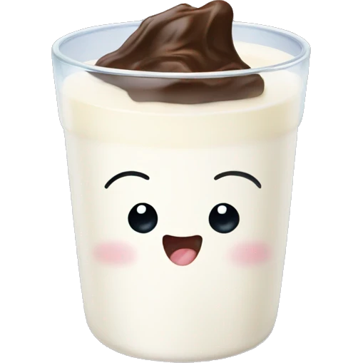 bubu with milk emoji