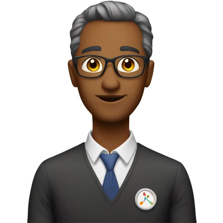 Math teacher  emoji