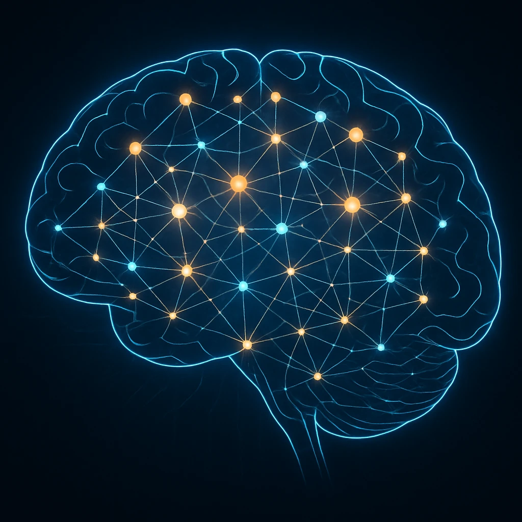 neural network AI brain emoji