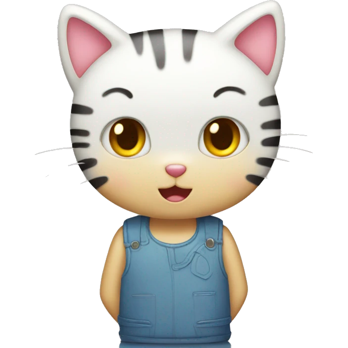 boy hello kitty cat emoji