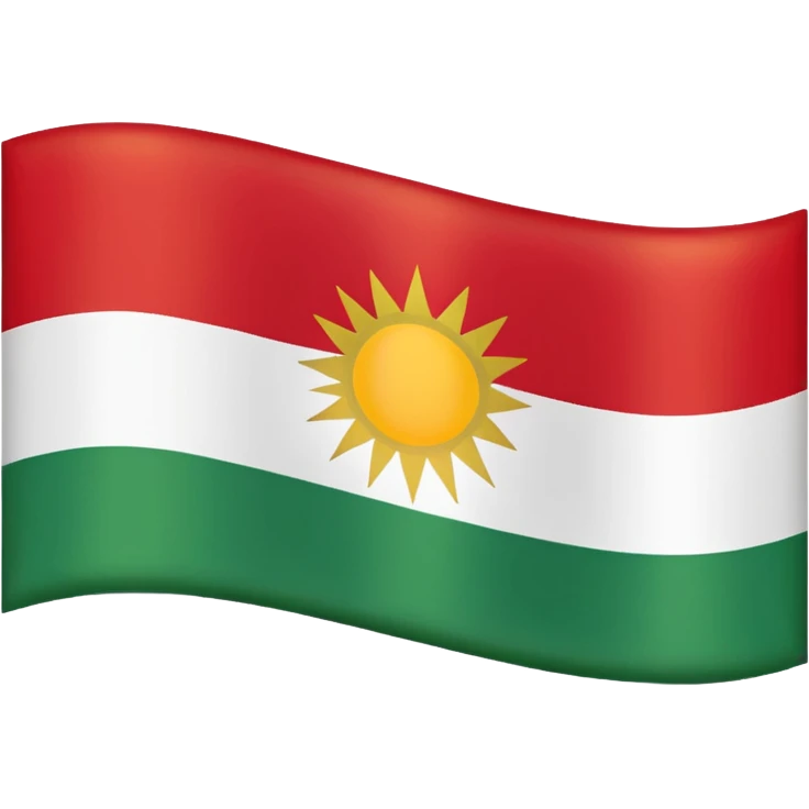 kurdistan flag emoji