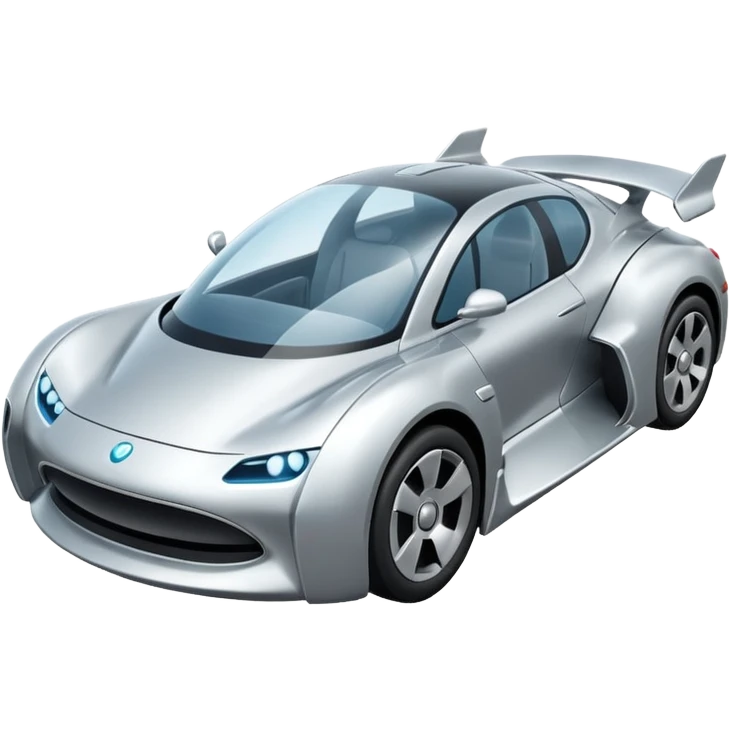 Coche volador emoji