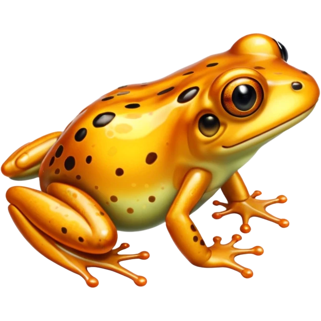 Amber froggie emoji