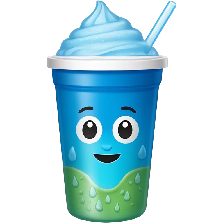 taco bell baja blast freeze cup emoji