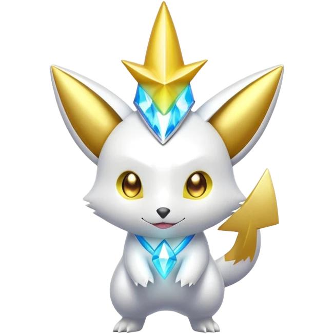 White and Golden Divine Holy Glorious Shiny Sparkly Shinx-Zangoose-Electrike emoji