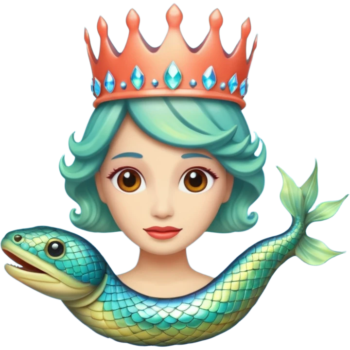 Eel queen emoji