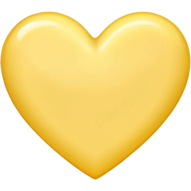 butter yellow heart emoji