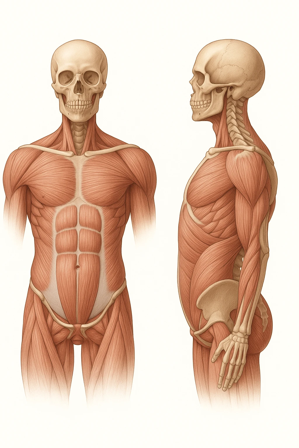 muscoli del Core anatomia senza scritte emoji
