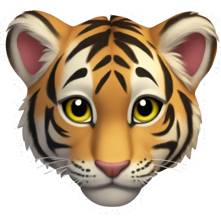 Tigre enamorado emoji