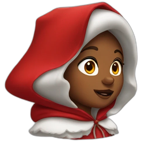 Little Red Riding Hood emoji