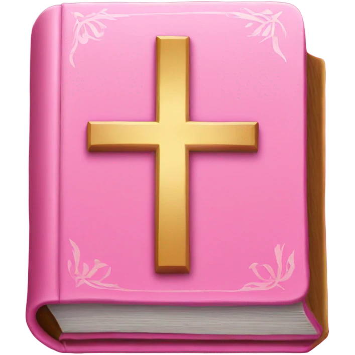 Pink Bible  emoji