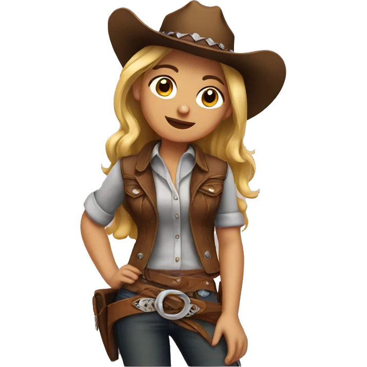 Cowgirl emoji