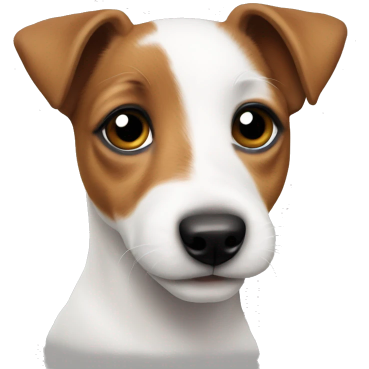 Jack Russell puppy emoji