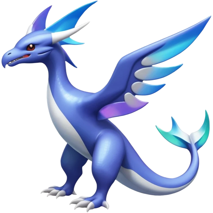 Lugia-Noivern-Kyogre-Latios-fusion-creature (full body) emoji
