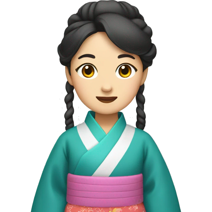 Women’s hanbok emoji