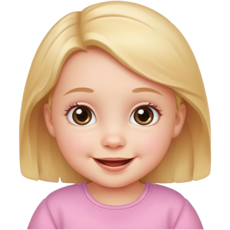 Baby girl emoji
