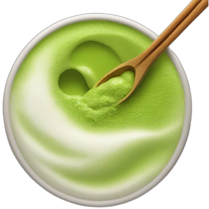 matcha late on coconut milk from Starbucks  emoji