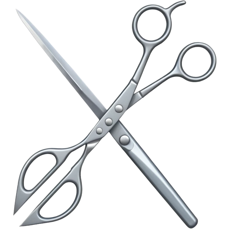 a pair of barber scissors emoji