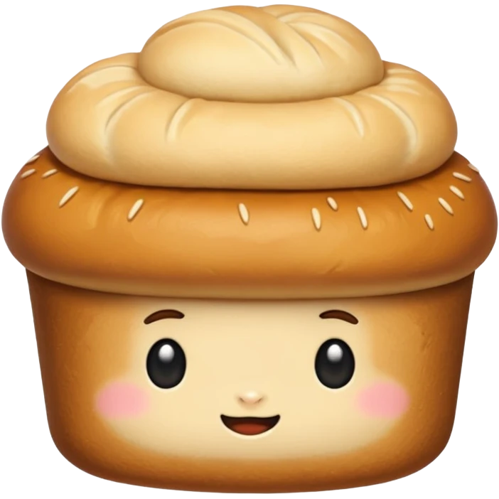 Slice of bun emoji