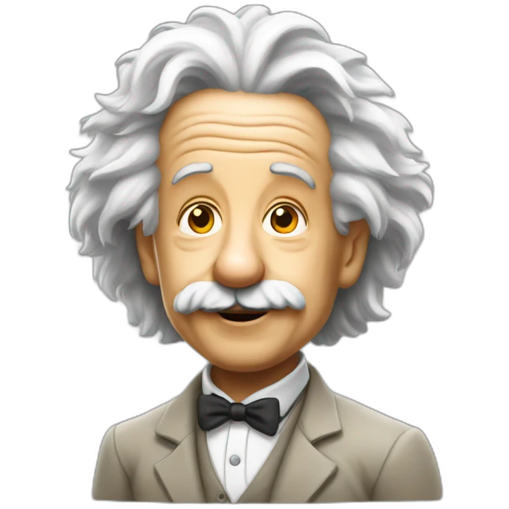 Einstein have great idea emoji