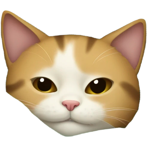 a cat sleeping in a blanket emoji