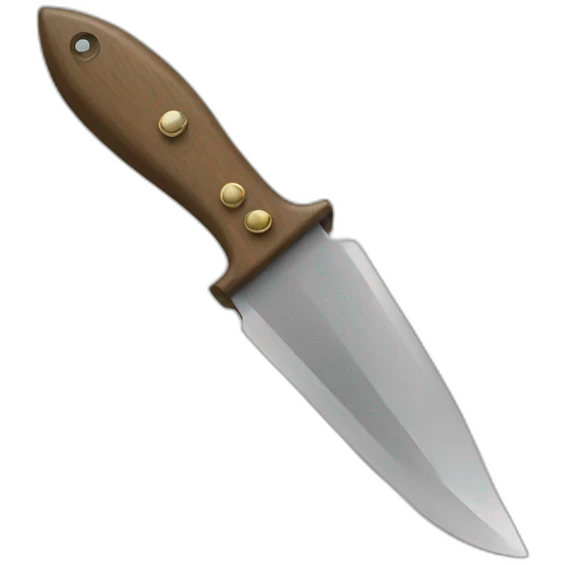 throwing knife emoji