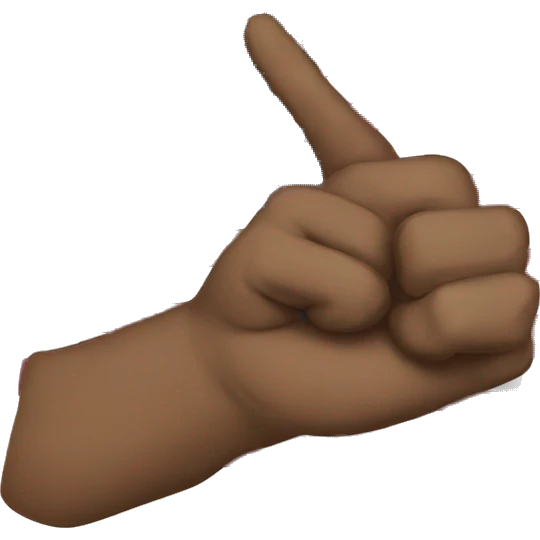 Saluting the American flag emoji