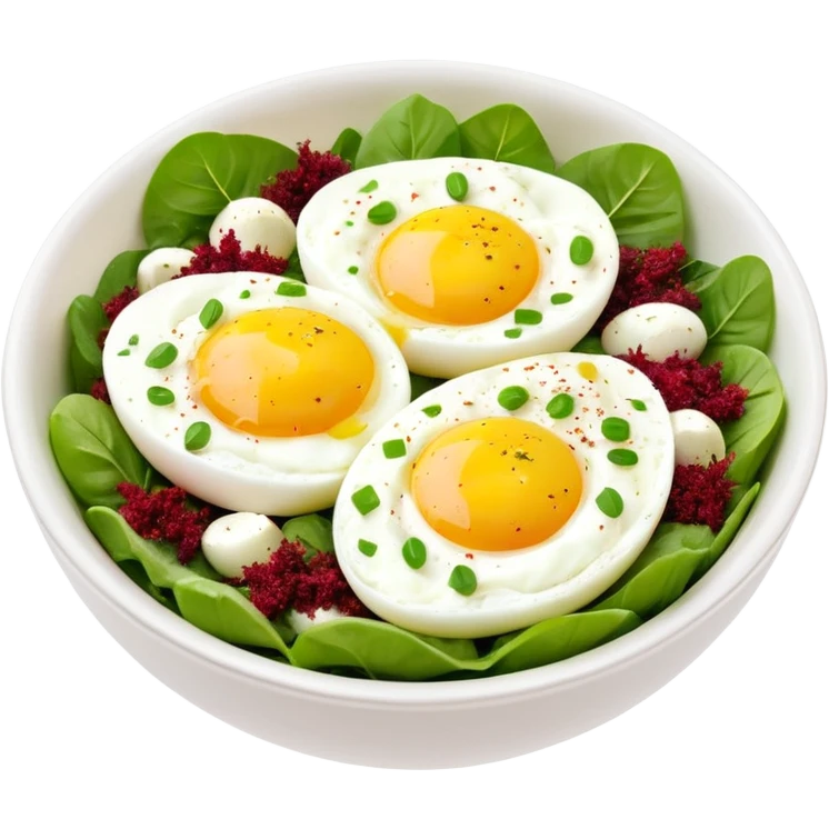Egg, Labneh and Sumac Salad Bowls
 emoji