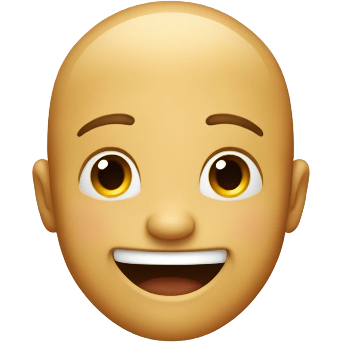 Double cheeked up happy emoji emoji