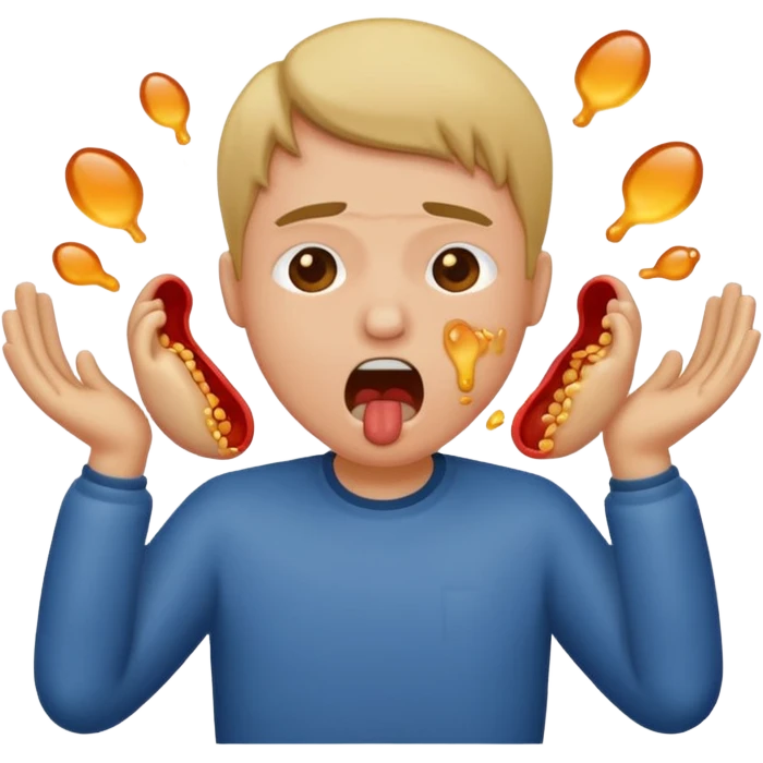 Choking  emoji