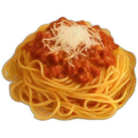 spaghetti bolognese emoji