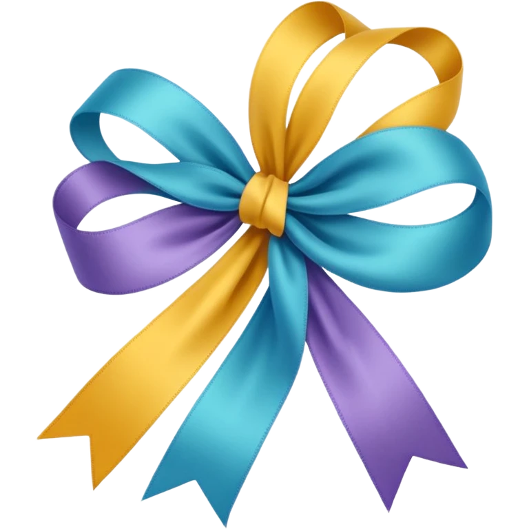 Ribbon of same design in all colors emoji