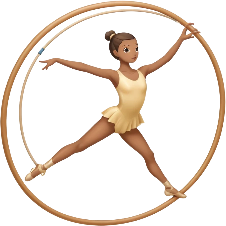 Ginnastica ritmica cerchio emoji