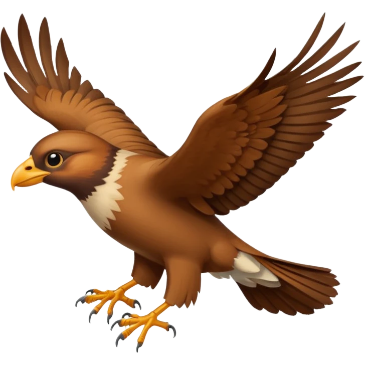 The lark flies emoji
