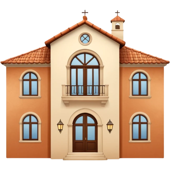 Mediterranean house emoji