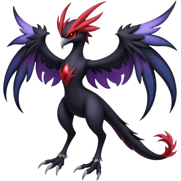Yveltal-Darkrai-Lunala-Fakémon-hybrid-creature (full body)  emoji