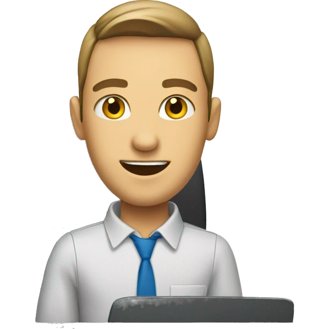 service desk employee emoji
