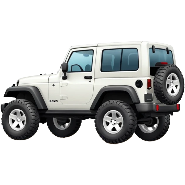 White jeep emoji