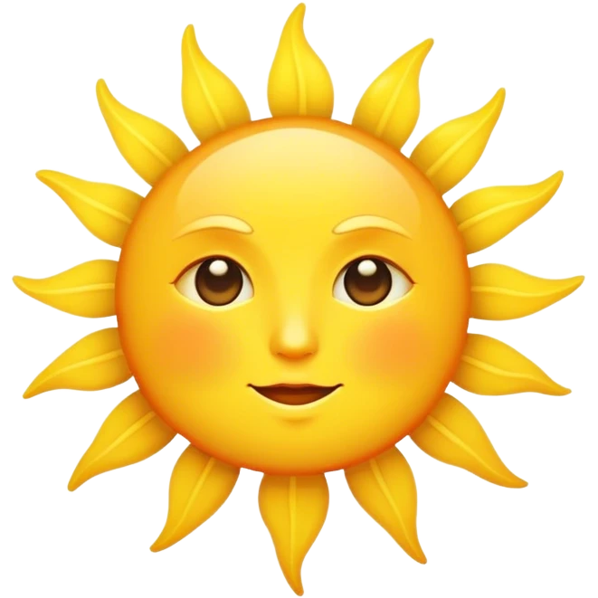 sun emoji