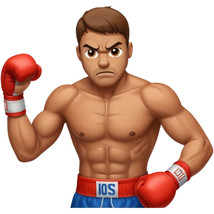 Boxing emoji