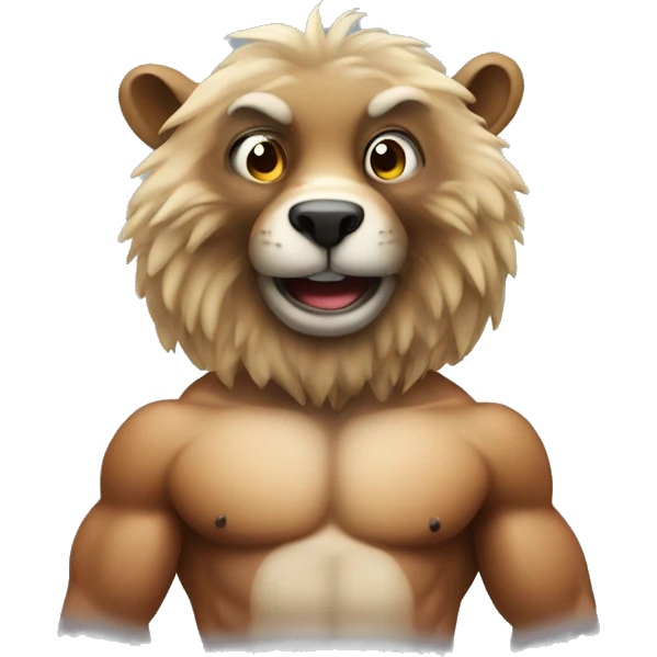 Animal in gym emoji