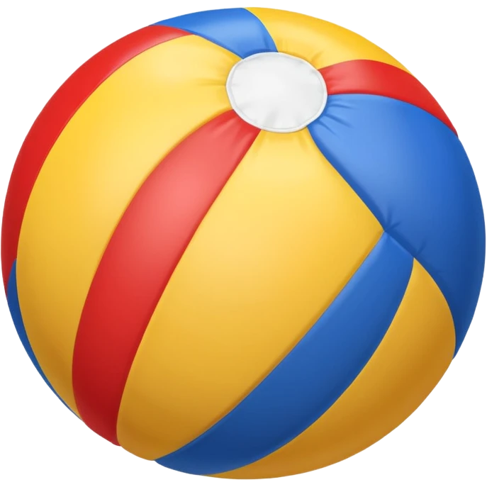 Colorful beach ball emoji