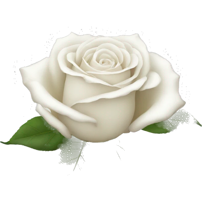 White rose emoji