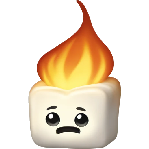 Roasted Marshmallow  emoji