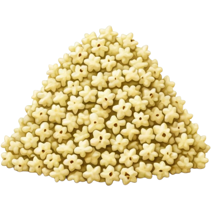 Pale olive popcorn emoji